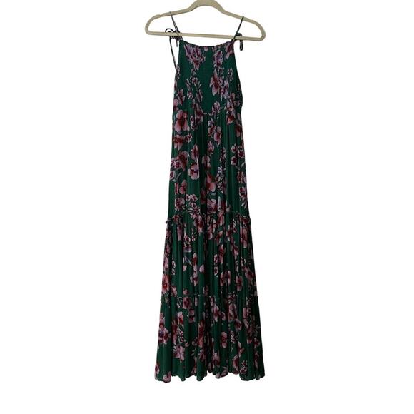 Free People Intimately Green Garden Party Maxi Dress Sz S - Picture 3 of 7